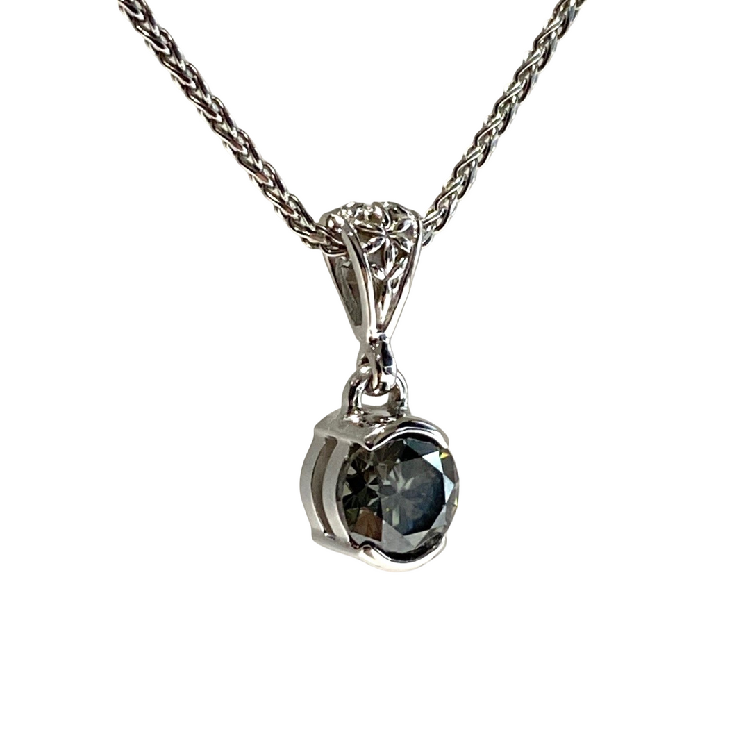 Black Moissanite