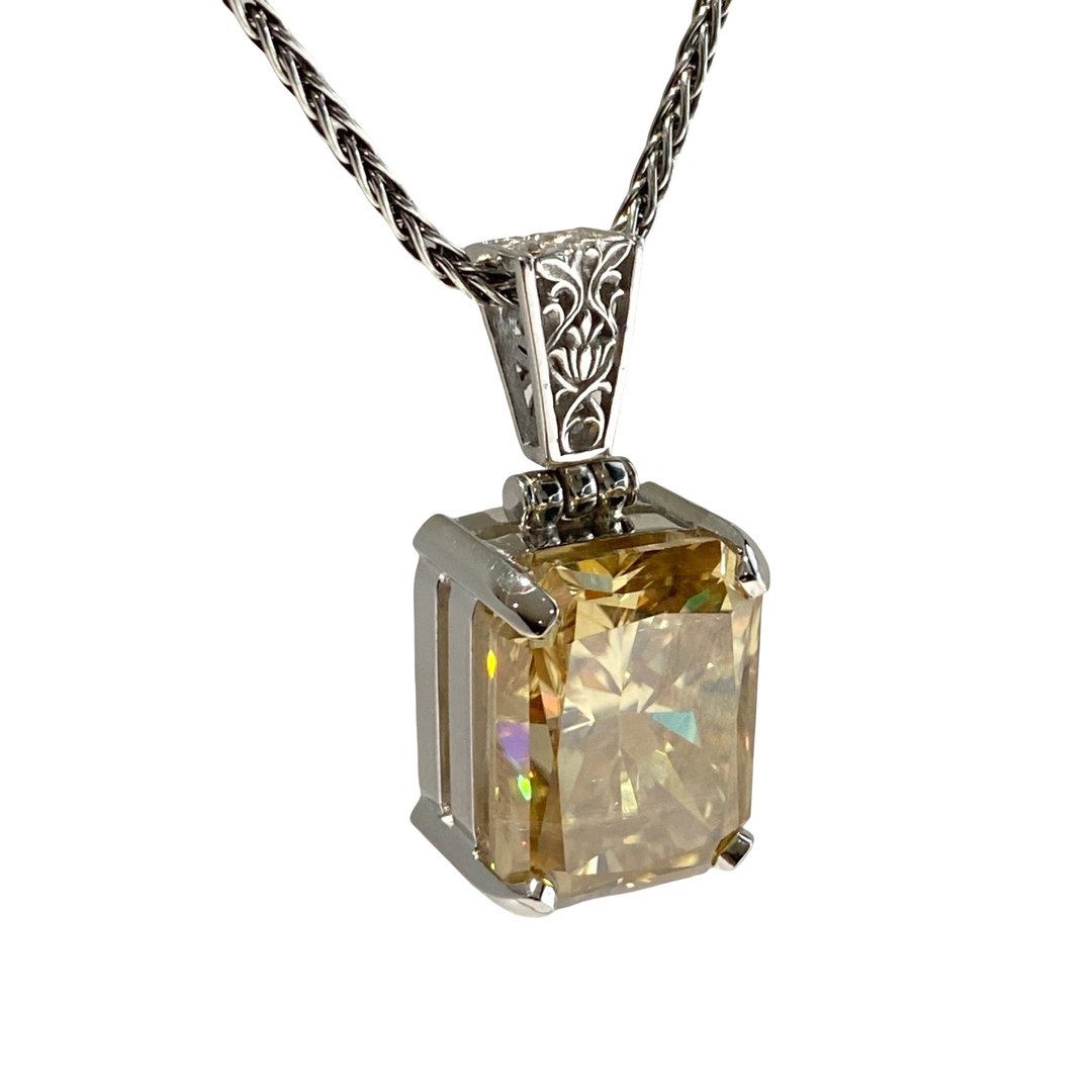 Champagne Moissanite