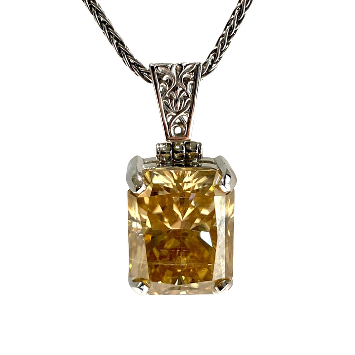 Champagne Moissanite