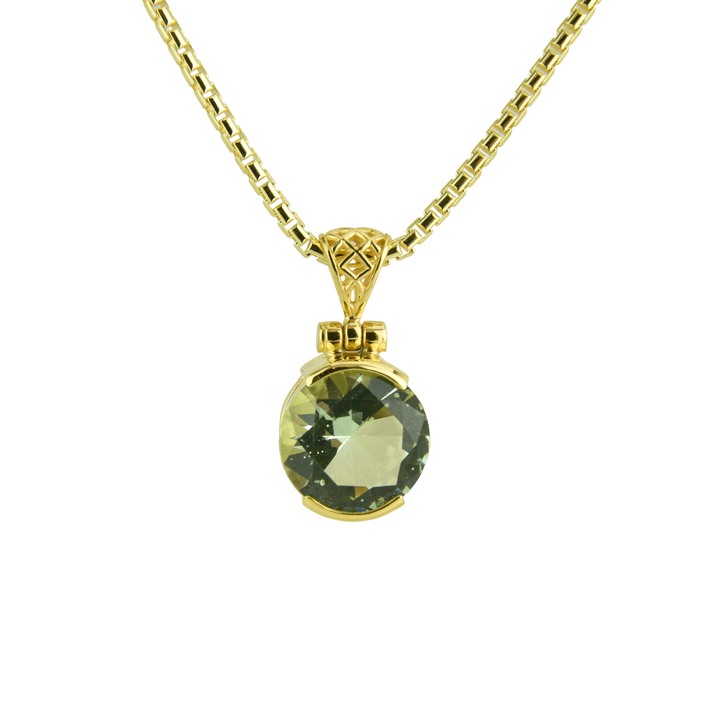 Lemon Lime Obsidian
