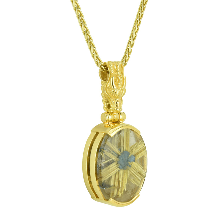 Golden Rutilated Quartz