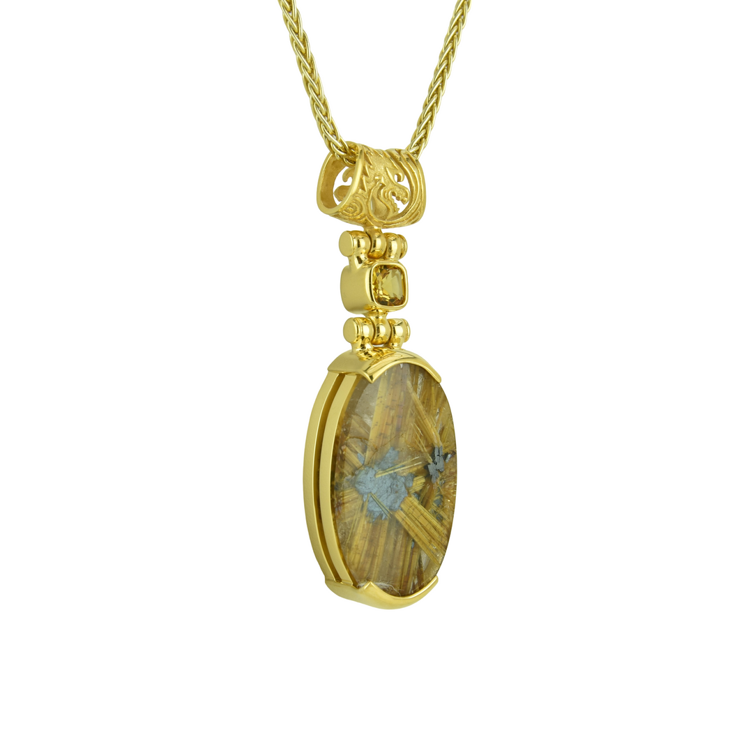 Golden Rutilated Quartz