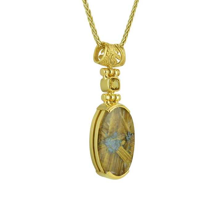 Golden Rutilated Quartz
