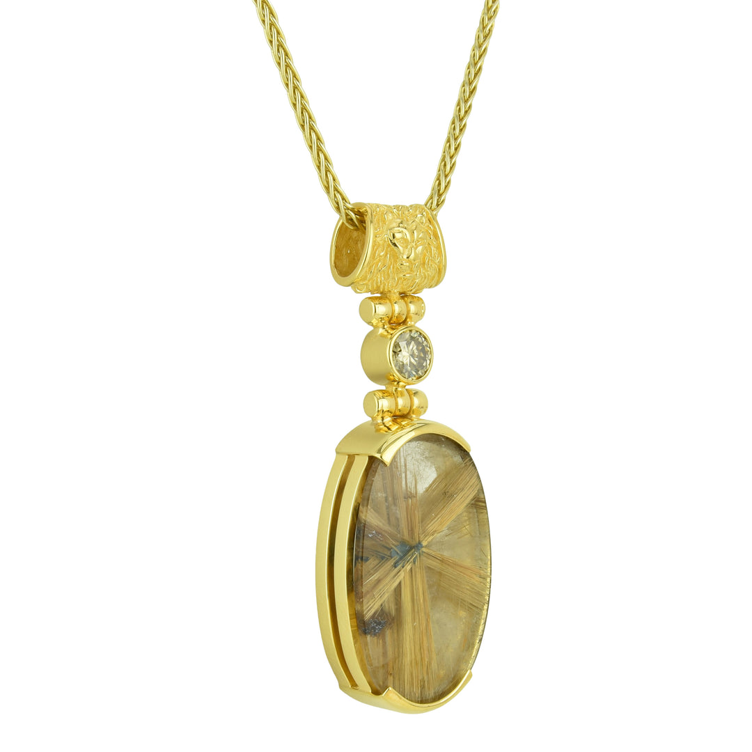 Golden Rutilated Quartz