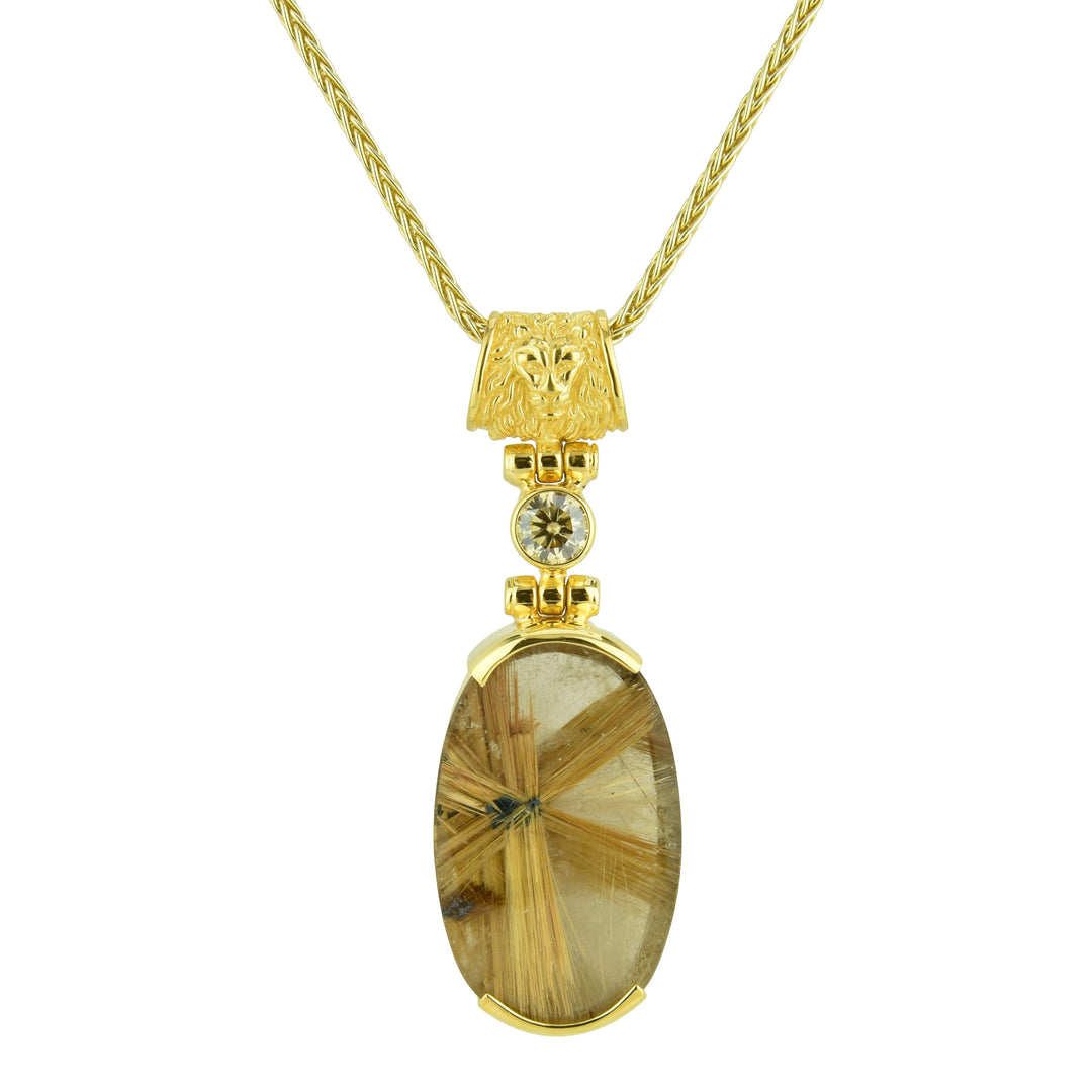 Golden Rutilated Quartz