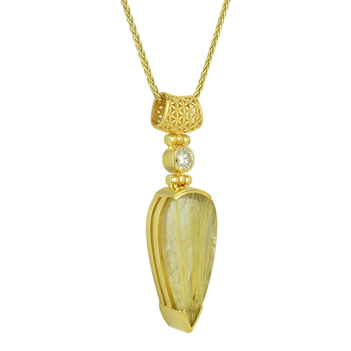 Golden Rutilated Quartz