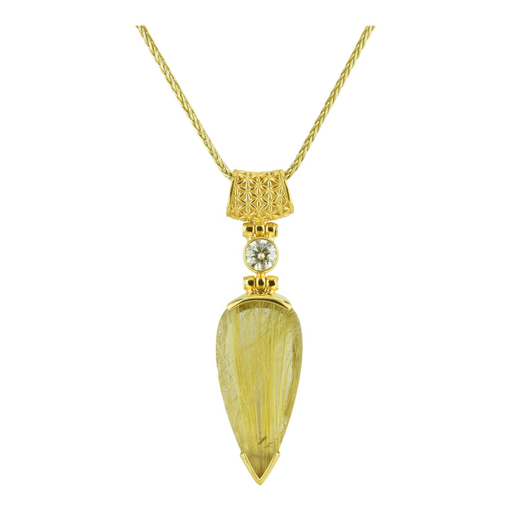 Golden Rutilated Quartz