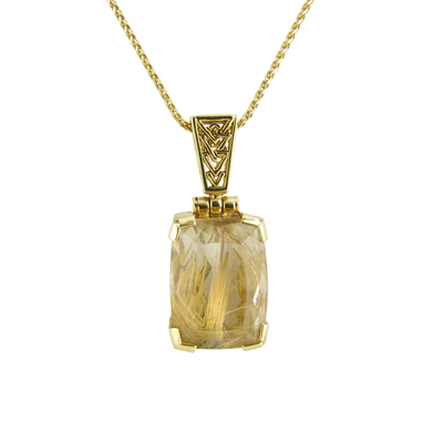 Golden Rutilated Quartz