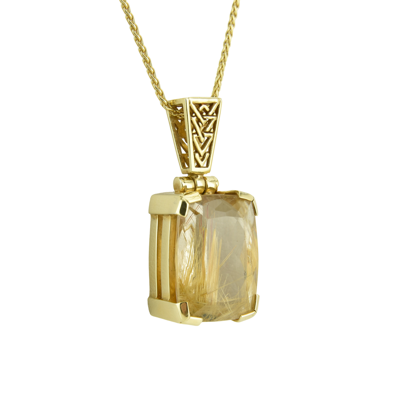 Golden Rutilated Quartz