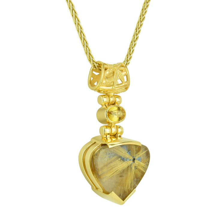 Golden Rutilated Quartz