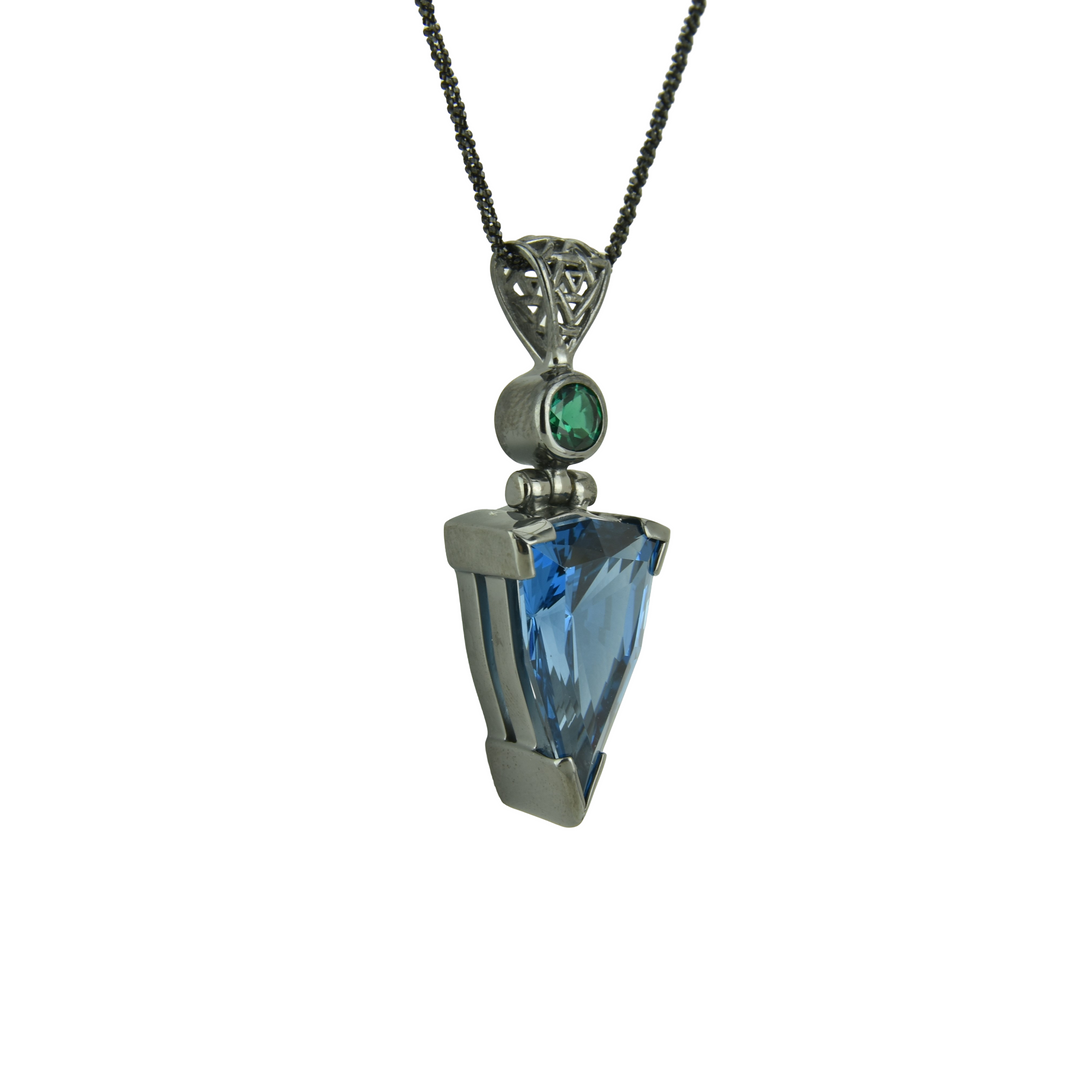 Blue Green Spinel