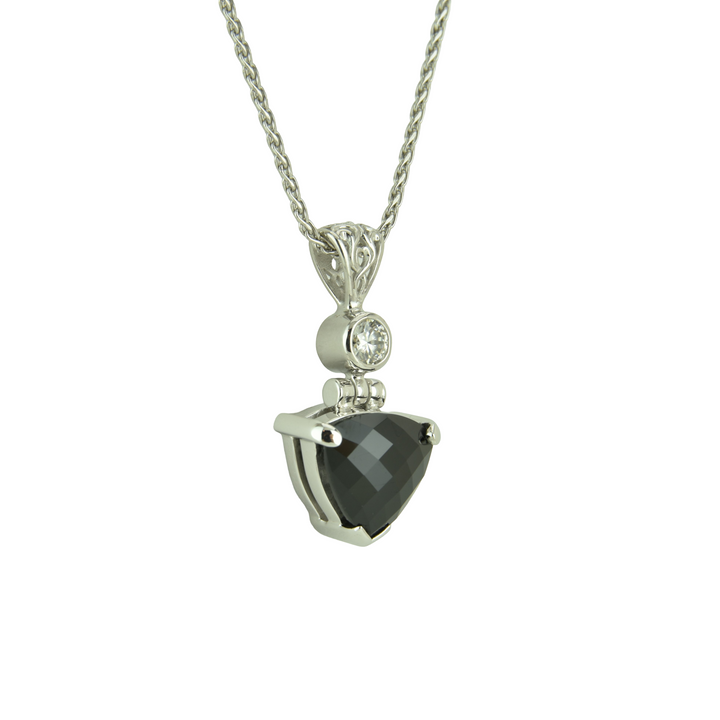 Black Spinel Pendant