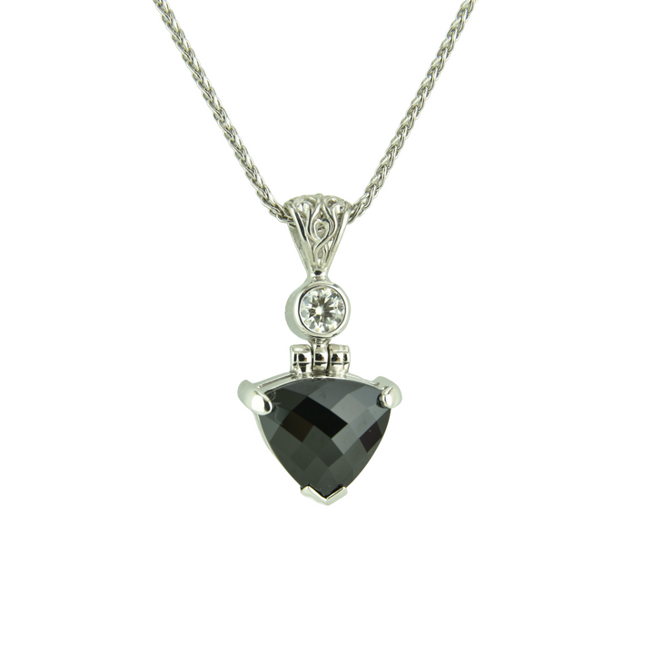 Black Spinel Pendant