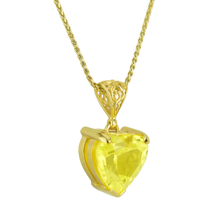 YAG Neon Yellow Garnet