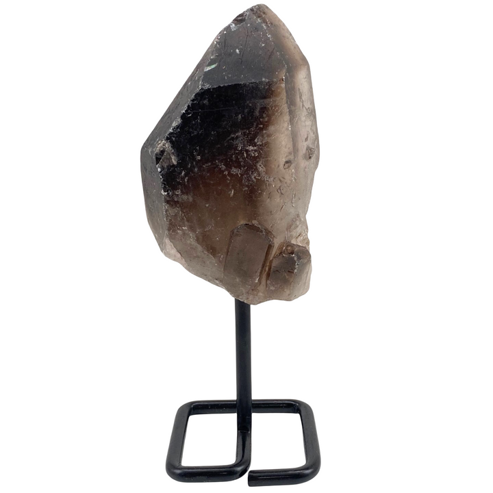 Smokey Quartz On Pin Stand