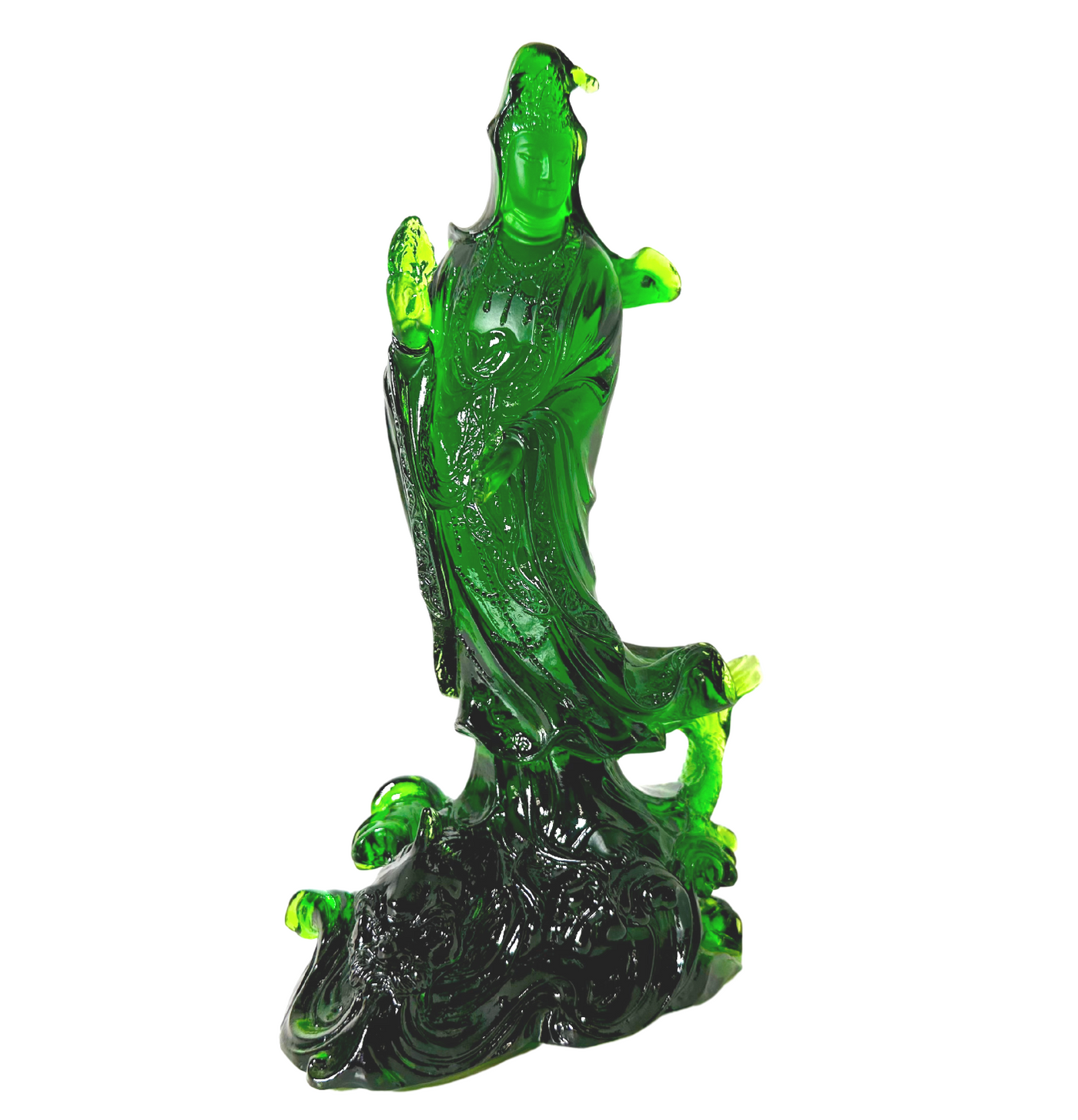 Green Obsidian Quan Yin