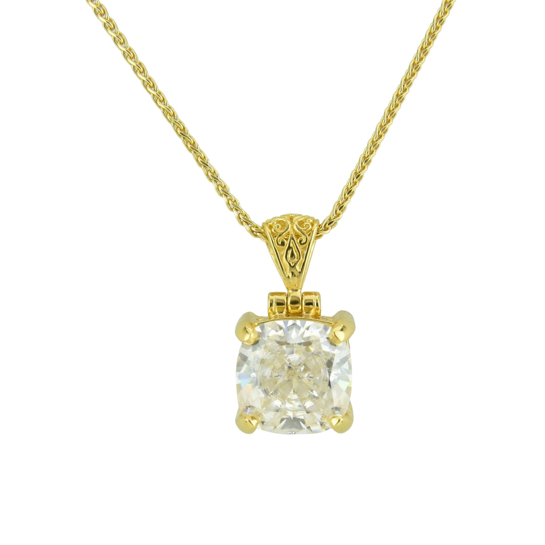 White Moissanite