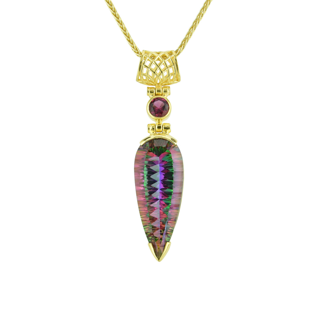 Peacock Mystic Quartz